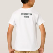 T-shirt Funny Nom personnalisé Année Année Rétro Vague Éff (Dos)