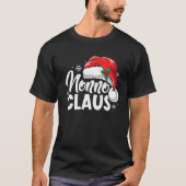 T-shirt Funny Nonno Claus Pajamas de Noël Famille Noël Sa (Devant)
