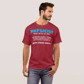 T-shirt Funny Noun Physicist Définition Scientifique Don (Devant entier)
