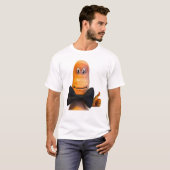 T-shirt Funny Novelty Ados College M. Thumbs Up (Devant entier)