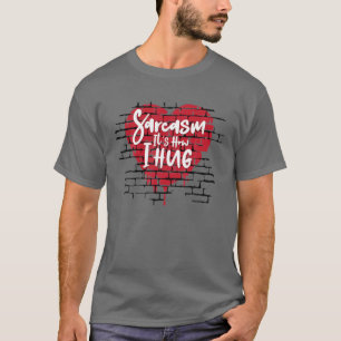 T-shirt Funny Novelty Hilarious Sarcasm C'est comment je s