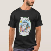 T-shirt Funny Novelty POOL SHARK Billard 8 Ball (Devant)
