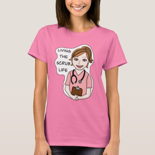 T-shirt Funny | Nurses Life (Devant)