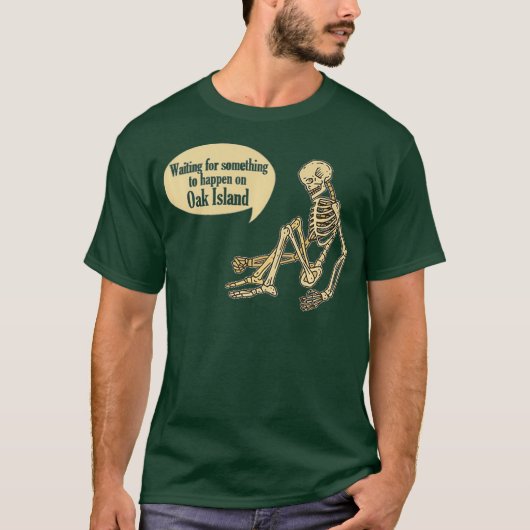 T-shirt Funny Oak Island Chasseurs de trésors Mystère Cade (Devant)
