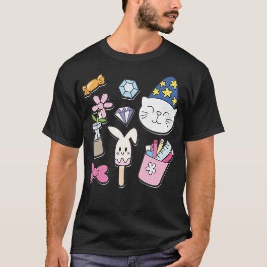 T-shirt Funny objects 5 (Devant)