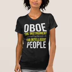 T-shirt Funny Oboe Player Humour de musiciens intelligents