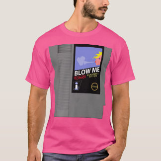 T-shirt Funny Old School 80s Retro Video Game Cartridge Te
