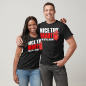 T-shirt Funny Open Heart Surgery Bypass - Heart Attack Sur (Unisexe)