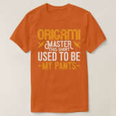 T-shirt Funny Origami Master Design (Design devant)