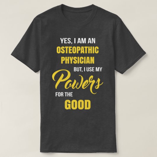 T-shirt Funny Ostéopathique Médecin 1 (Design devant)