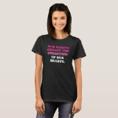 T-shirt Funny Our habits create the condition of our heart (Devant entier)