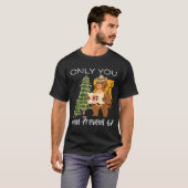 T-shirt Funny Outdoor Bear Wild Number Six Seven Pun (Devant entier)