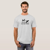 T-shirt Funny Paddle Board (Devant entier)