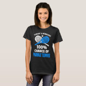 T-shirt Funny Paddle Tennis Saying (Devant entier)