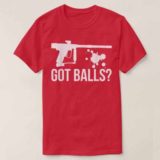 T-shirt Funny Paintball (Design devant)