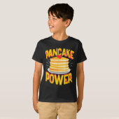 T-shirt Funny Pancake Power (Devant entier)