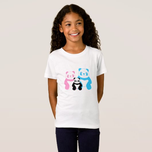 T-Shirt Funny panda (Devant entier)