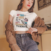 T-shirt Funny Papa Hero - 'Mon père ne peut pas programmer