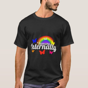 T-shirt Funny Pastel Goth Kidcore hurle à l'intérieur