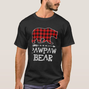 T-shirt Funny Pawpaw Bear Matching Family Christmas Bear R