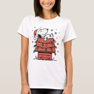 T-shirt Funny Peanuts Snoopy Christmas