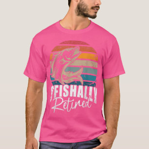 T-shirt Funny Pêche à la retraite Ofish Retro Retro R