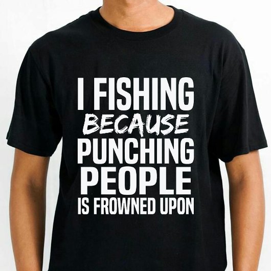 T-shirt Funny Pêche et Camping Lover Papa Noir