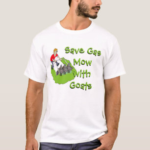 T-shirt Funny Pelouse Mower - Chèvres