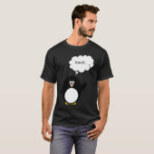 T-shirt Funny Penguin Rude AF Cute Penguin (Devant entier)
