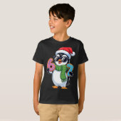 T-shirt Funny Penguin Six Seven 67 Ice Cream Christmas Boy (Devant entier)