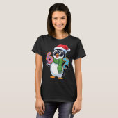 T-shirt Funny Penguin Six Seven 67 Ice Cream Christmas Boy (Devant entier)