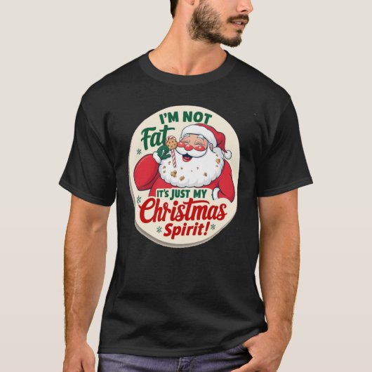 T-shirt Funny Père Noël (Devant)