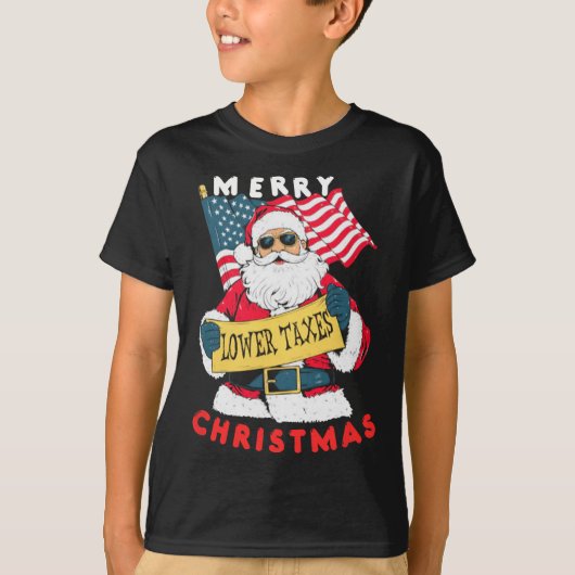 T-shirt Funny Père Noël (Devant)