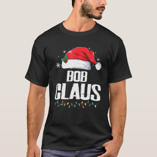 T-shirt Funny Père Noël Bob Claus Famille de jumelage de N (Devant)