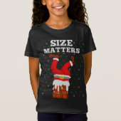 T-Shirt Funny Père Noël Graphic Noël Cadeau Noël moche (Devant)