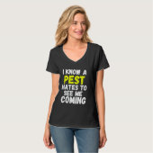 T-shirt Funny pest control exterminator exterminating job  (Devant entier)