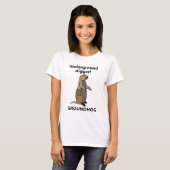 T-shirt Funny Pet Groundhog (Devant entier)