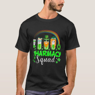 T-shirt Funny Pharmacy Squad Leprechaun Pharmist St Part