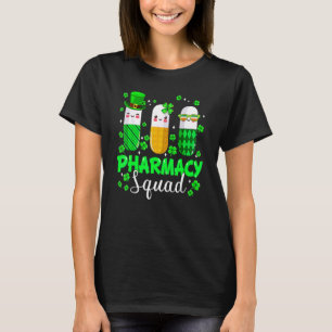 T-shirt Funny Pharmacy Squad Leprechaun Pharmist St Part