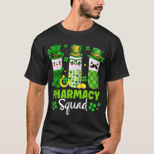 T-shirt Funny Pharmacy Squad Leprechaun Pharmist St Part