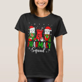 T-shirt Funny Pharmacy Tech Squad Christmas Matching Holid (Devant)