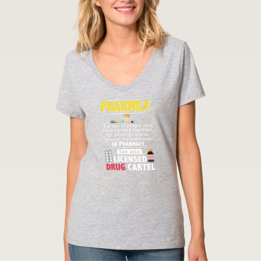 T-shirt Funny Pharmacy Technician Pharmacist Jokes  (Devant)