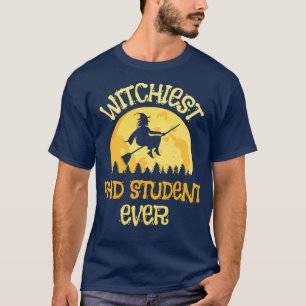 T-shirt Funny PHD Student Witch Halloween Humor