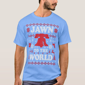 T-shirt Funny Philadelphie laid Noël Jawn au monde