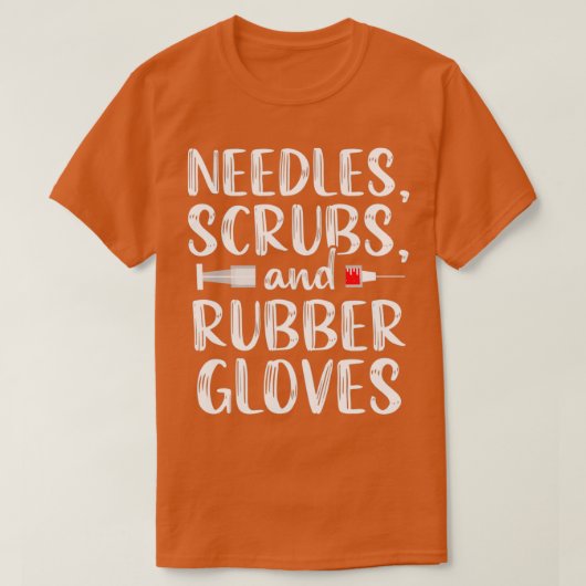 T-shirt Funny Phlebotomiste Technicien en phlébotomie Aigu (Design devant)