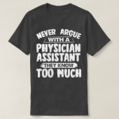 T-shirt Funny Physician Assistant 3 (Design devant)