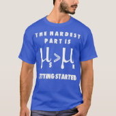 T-shirt Funny Physics Science Funny Lazy Newton Law (Devant)
