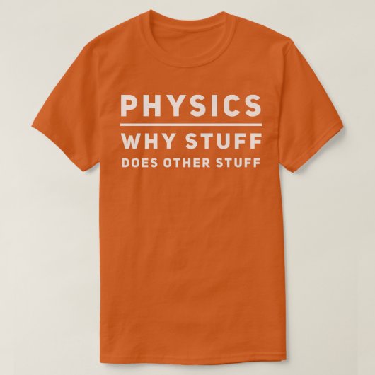 T-shirt Funny Physique Geek Science scientifique Nerd Ense (Design devant)