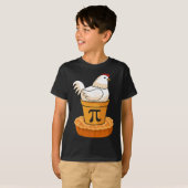 T-shirt Funny Pi Day - Chicken Pot Pie - Mathématiques mat (Devant entier)