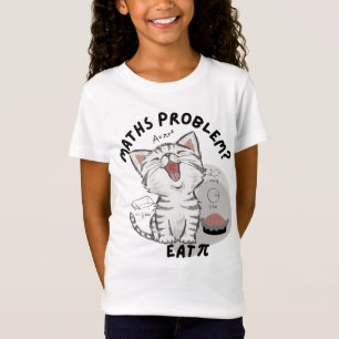 T-Shirt Funny Pi day - Le problème des maths manger pi